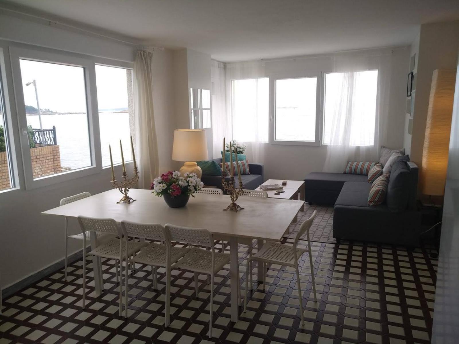 Apartamento Frente Al Mar Playa De Coroso 리베이라 외부 사진